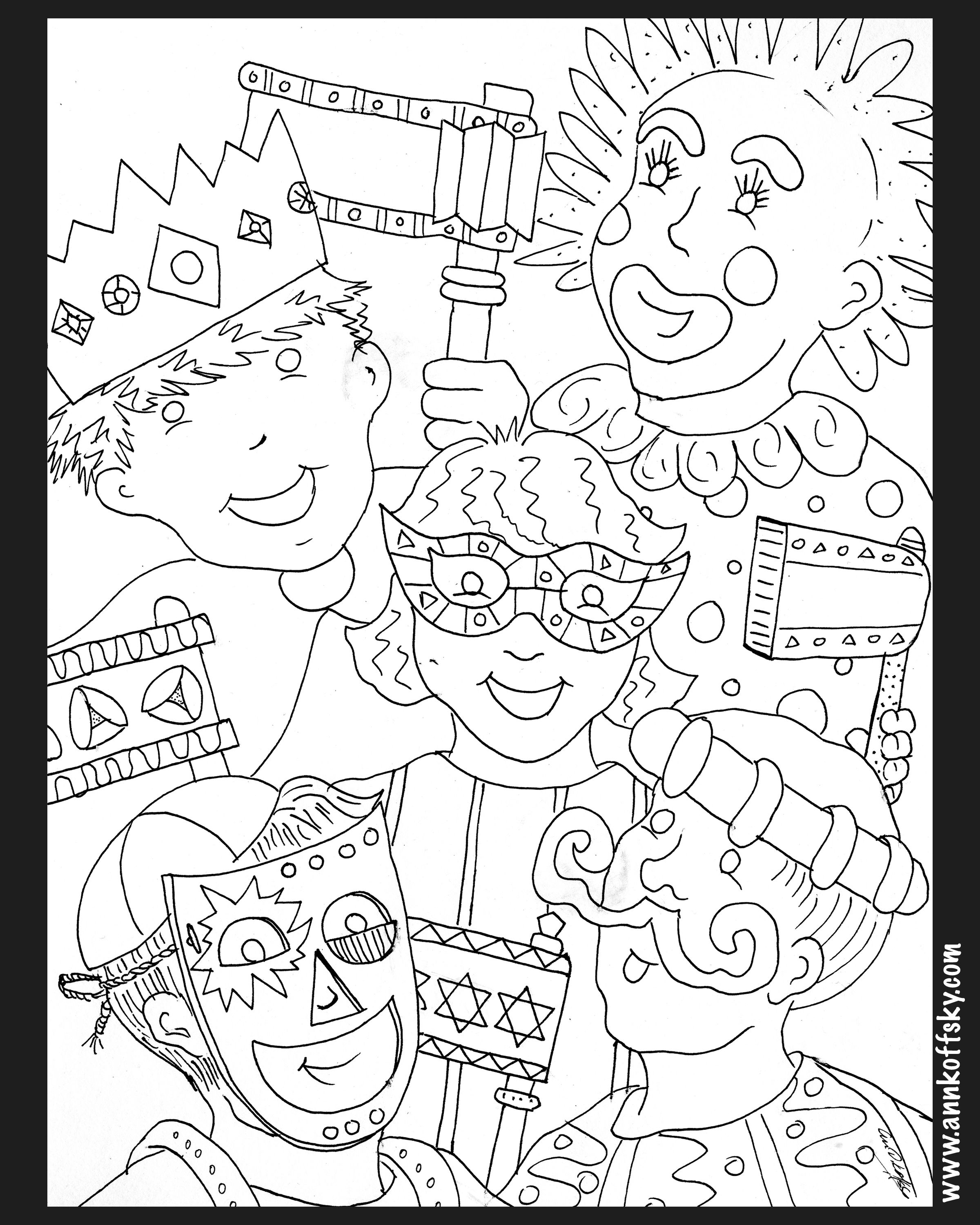 Purim coloring pages ideas purim coloring pages jewish crafts