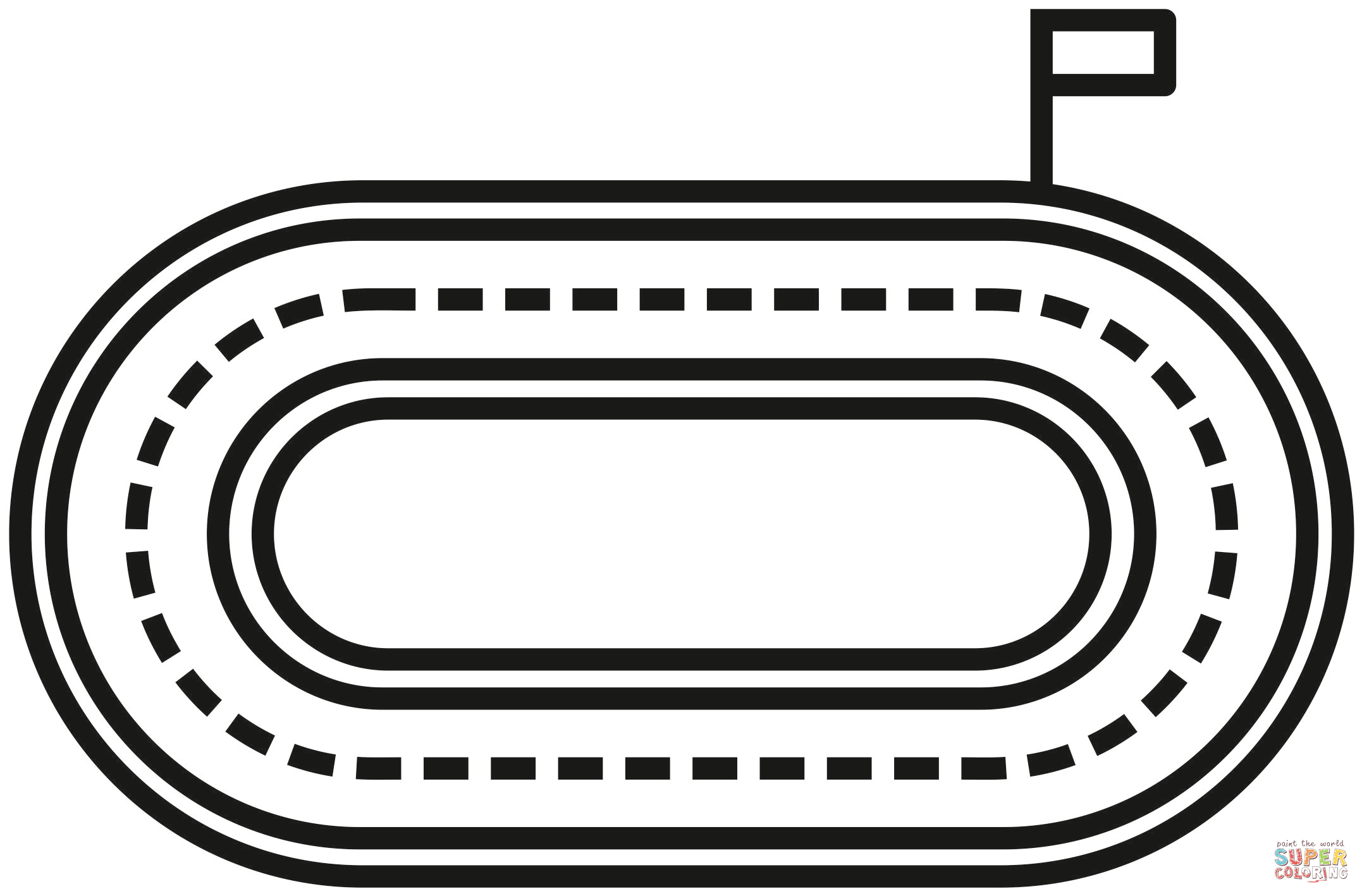 Race track coloring page free printable coloring pages