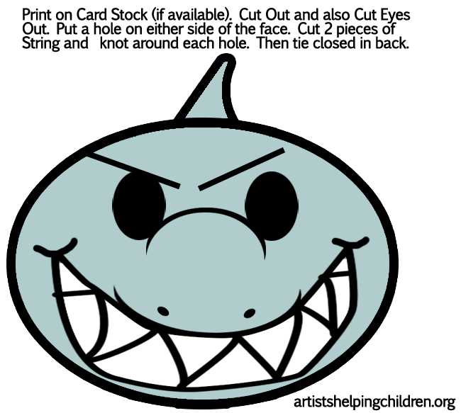 Crafts activities printables for shark week â