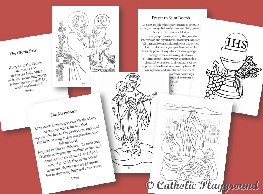 Catholic prayers booklet â catholic playground