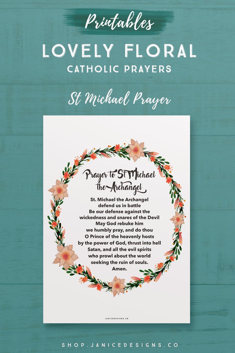 Prayer st michael prayer