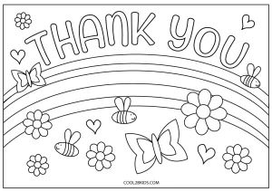 Free printable thank you coloring pages for kids coloring pages free printable coloring coloring pages for kids