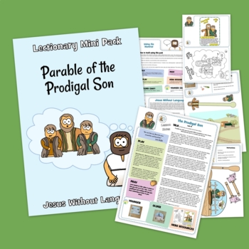 Parable of the prodigal son kidmin lesson bible crafts made by teachers