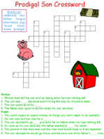 Prodigal son printable activity sheets