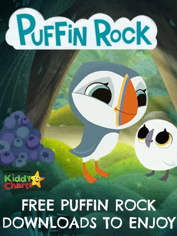 Free puffin rock colouring sheets