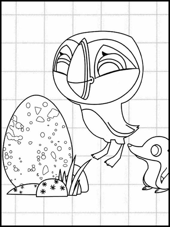 Free printable coloring pages puffin rock