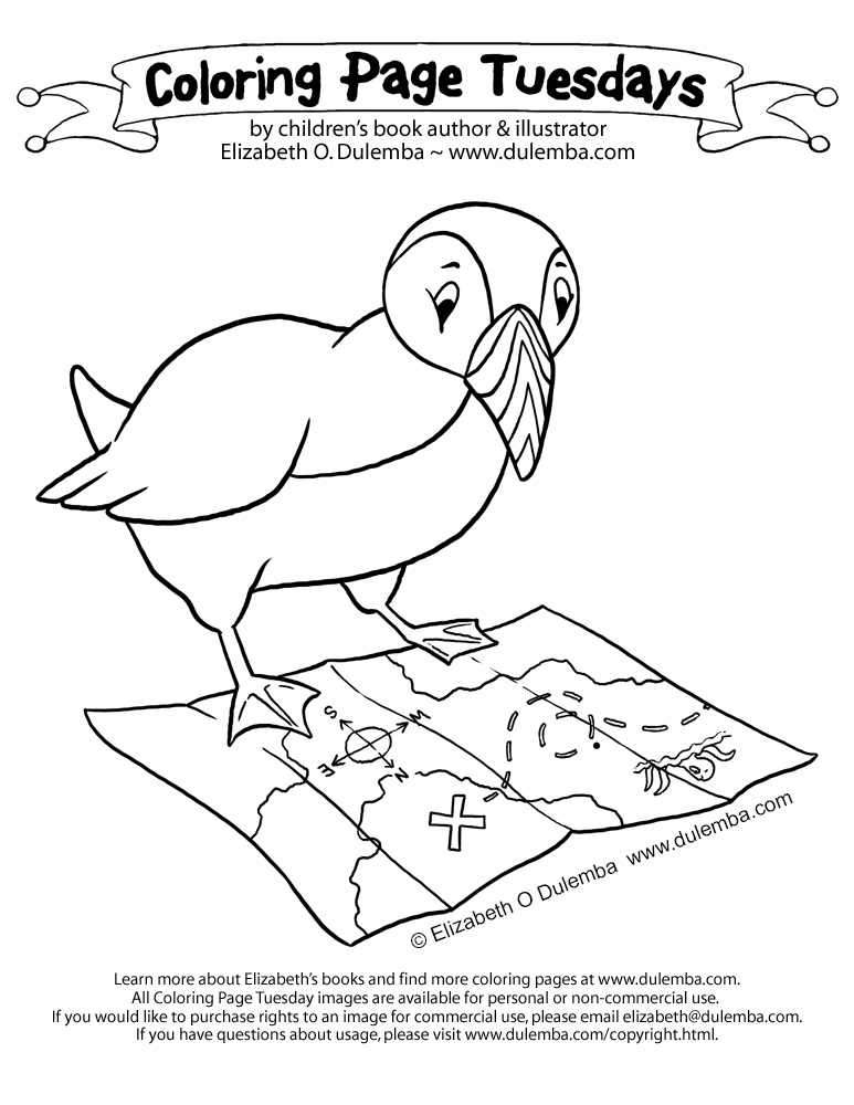 Coloring page tuesday