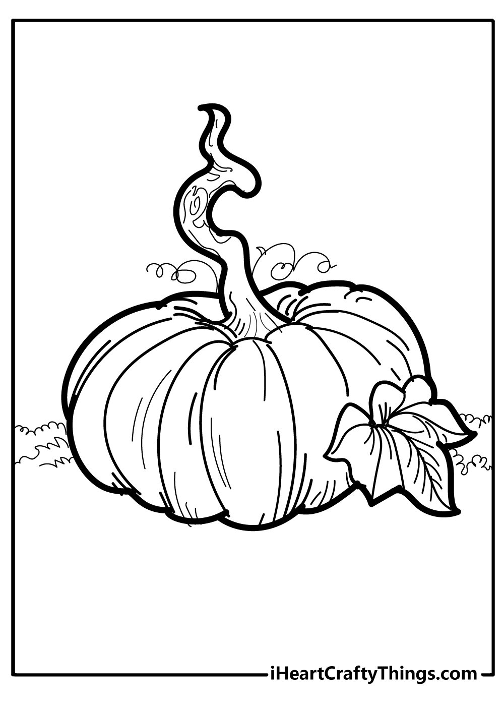 Printable pumpkin coloring pages free printables