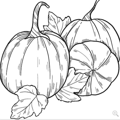 Cute pumpkin coloring pages you can print for free