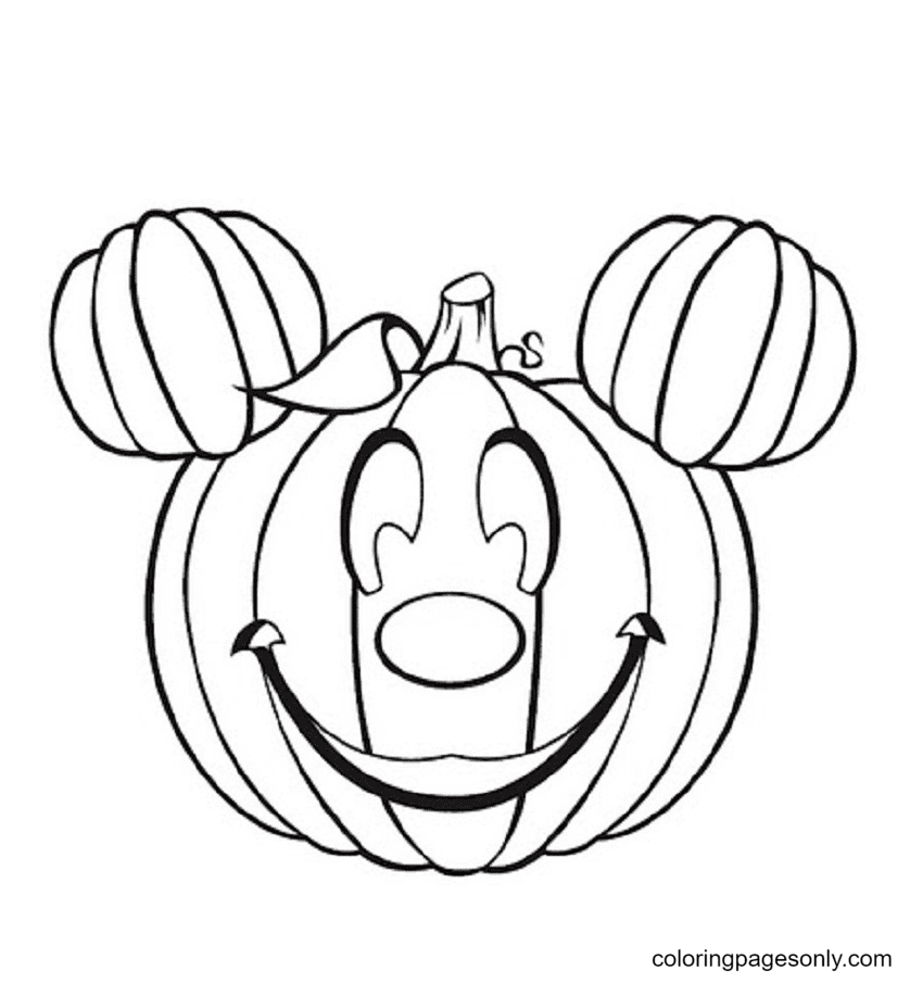 Halloween pumpkin coloring pages printable for free download