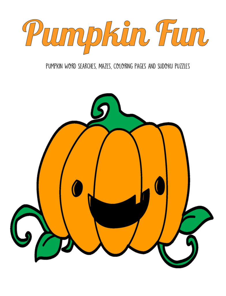 Pumpkin fun activity pages pumpkin word search pumpkin mazes pumpki â fun happy home printables