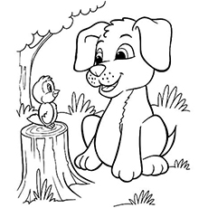 Top free printable puppy coloring pages online