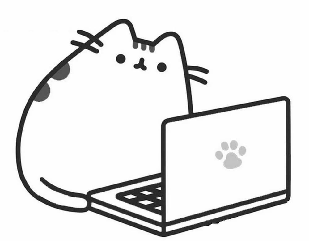 Pusheen coloring pages pieces print for free wonder day â coloring pages for children and adults