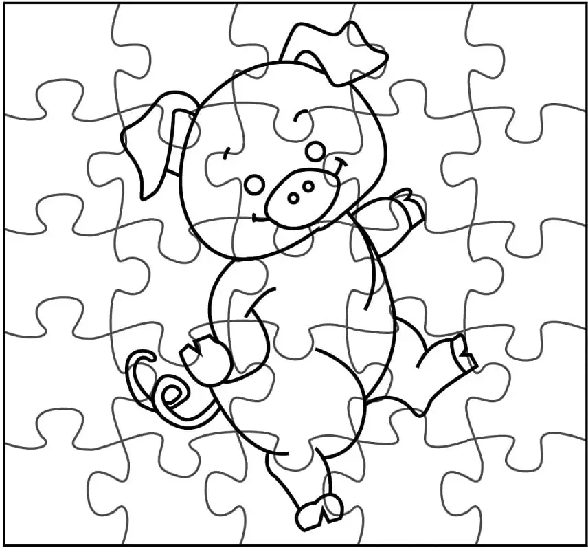 Jigsaw puzzle malvorlagen