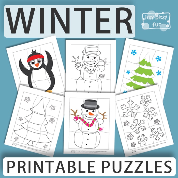 Winter coloring page archives