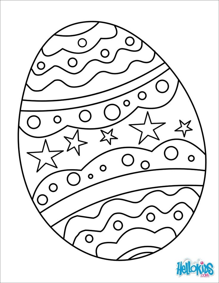 Pysanky coloring pages