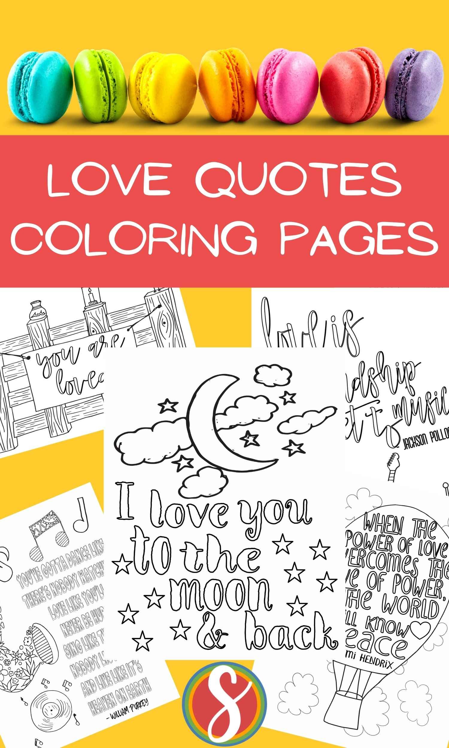 Quote coloring pages for adults â stevie doodles