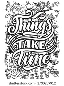 Adult coloring pages quotes images stock photos d objects vectors