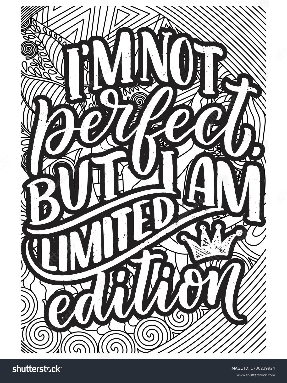 Adult coloring pages quotes images stock photos d objects vectors