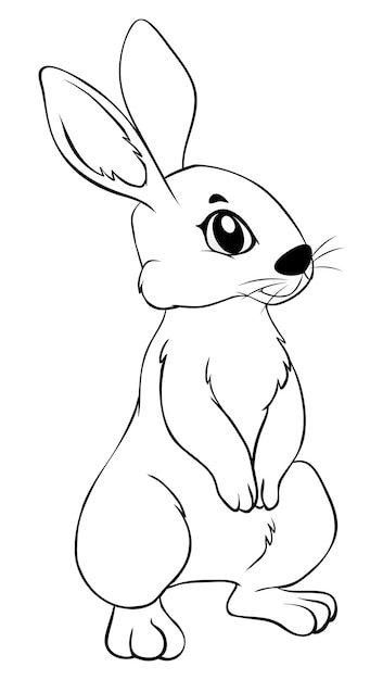 Page rabbit coloring pages printable images