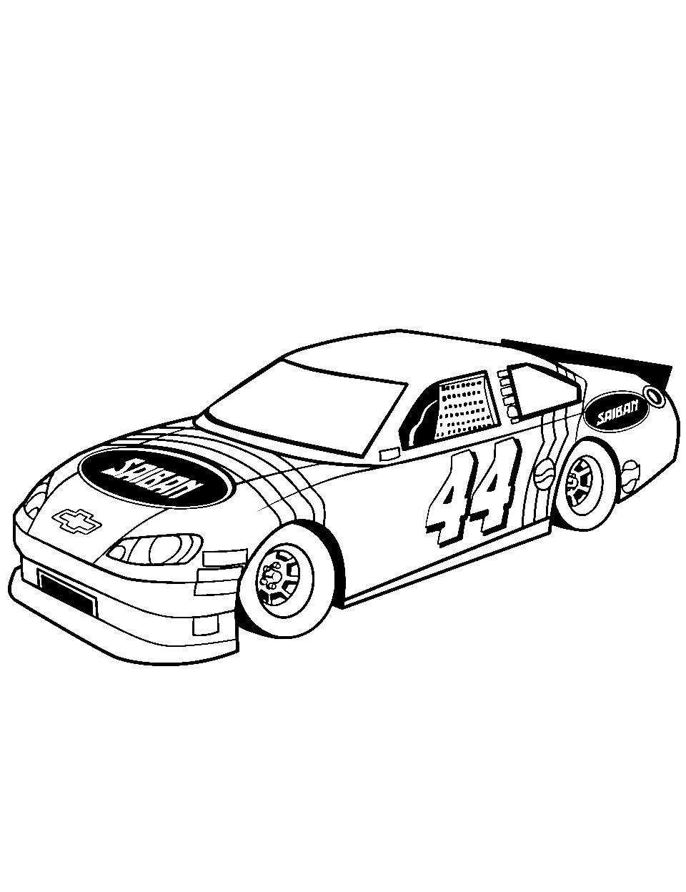 Race car coloring pages free printable sheets