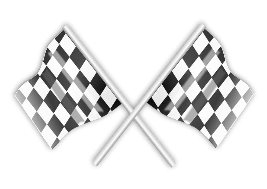 Coloring page race flags