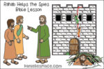 Rahab helps the spies bible lesson