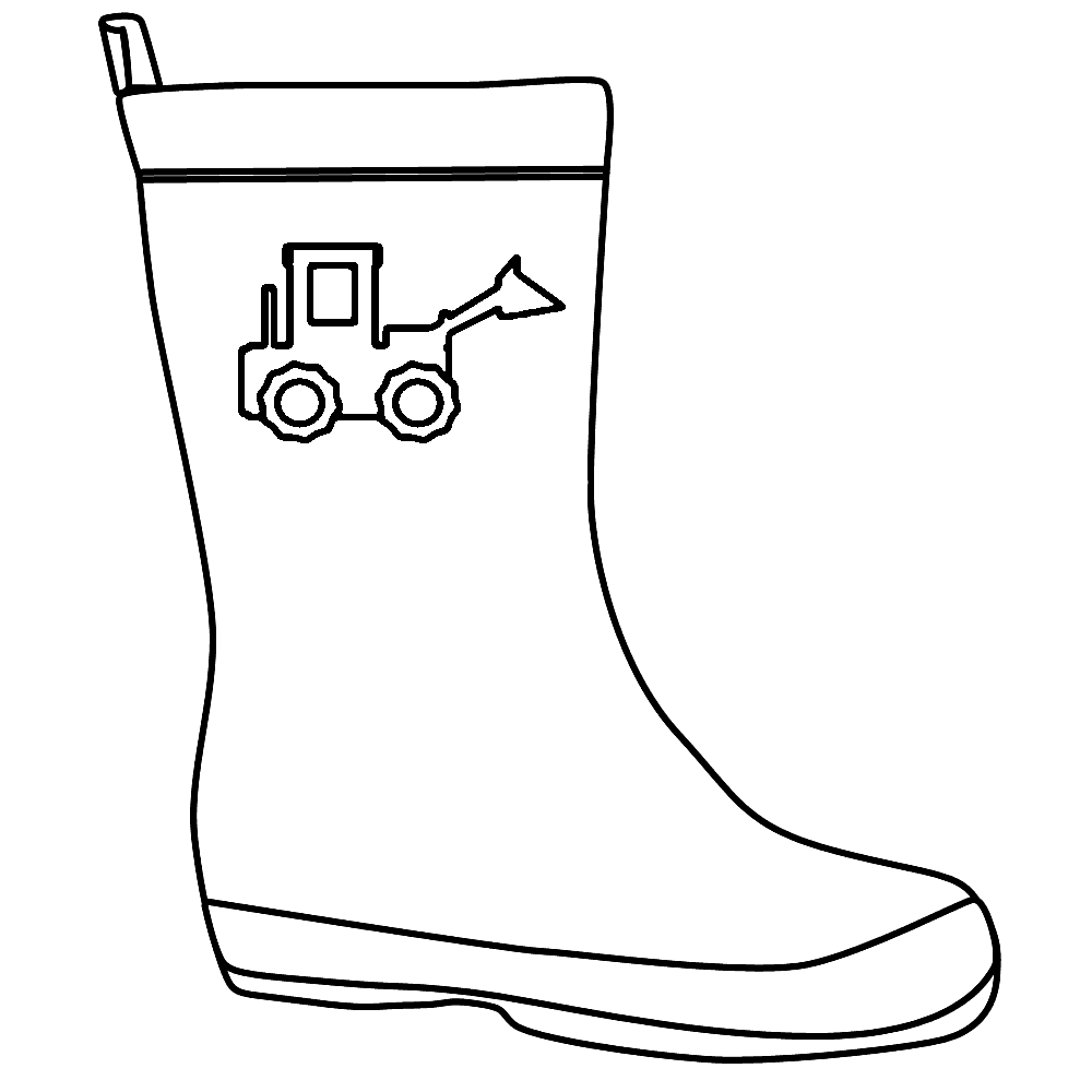 Free rain boots coloring page download free rain boots coloring page png images free cliparts on clipart library