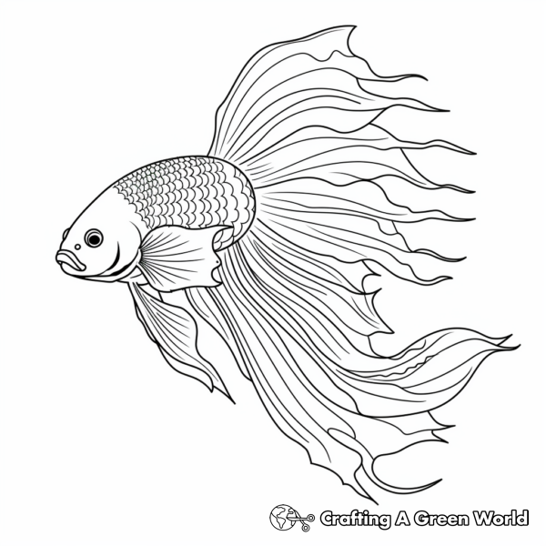 Fish coloring pages