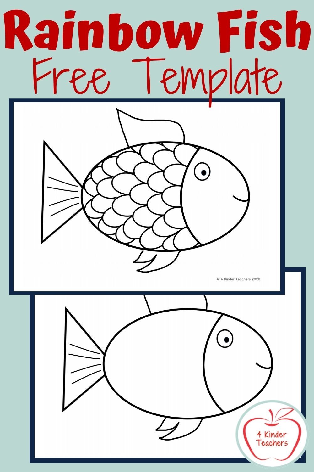 Rainbow fish free printable rainbow fish activities rainbow fish crafts rainbow fish