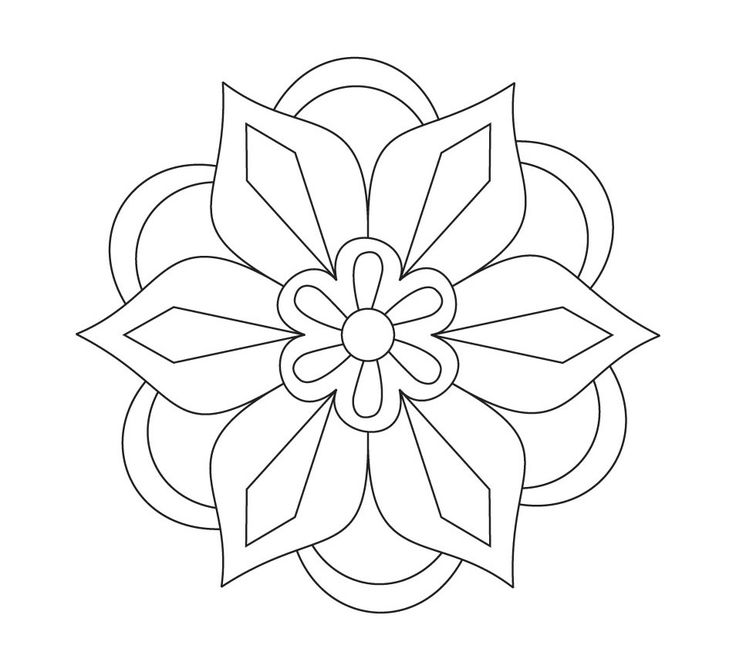 Printable rangoli coloring pages mandala coloring pages rangoli patterns coloring pages