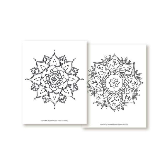 Mandala coloring activity printable rangoli template kids and adult colouring sheet kindergarten teacher hindu holi festival pattern download now