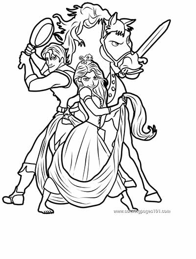 Updated free tangled coloring pages