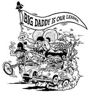 Rat fink coloring book ed big daddy roth