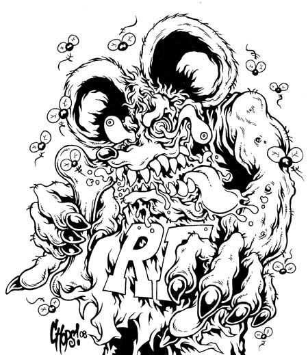 Rat fink characters