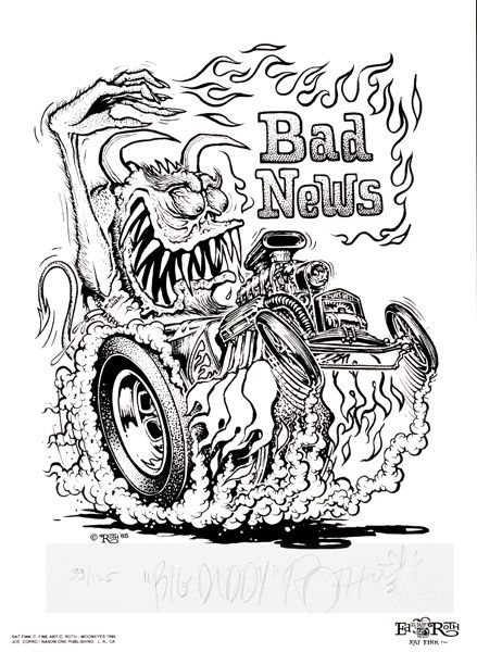 Bad c coloring books cool c drawings ed roth t