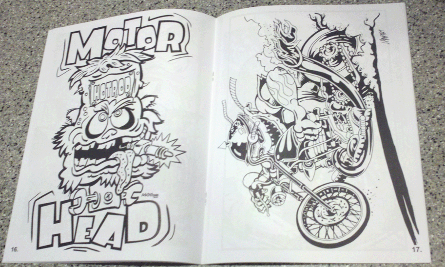 Asphalt friends colouring book