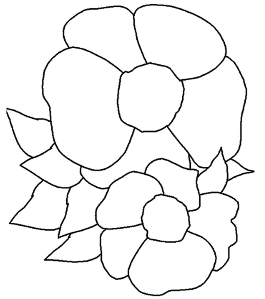 Top free printable beautiful rose coloring pages for kids