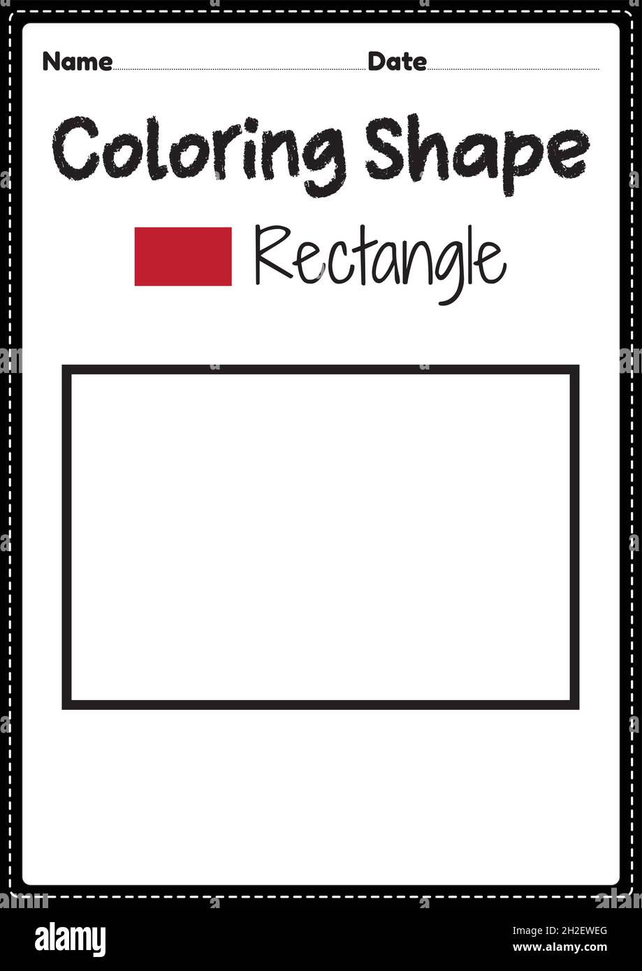 Rectangle coloring page hi