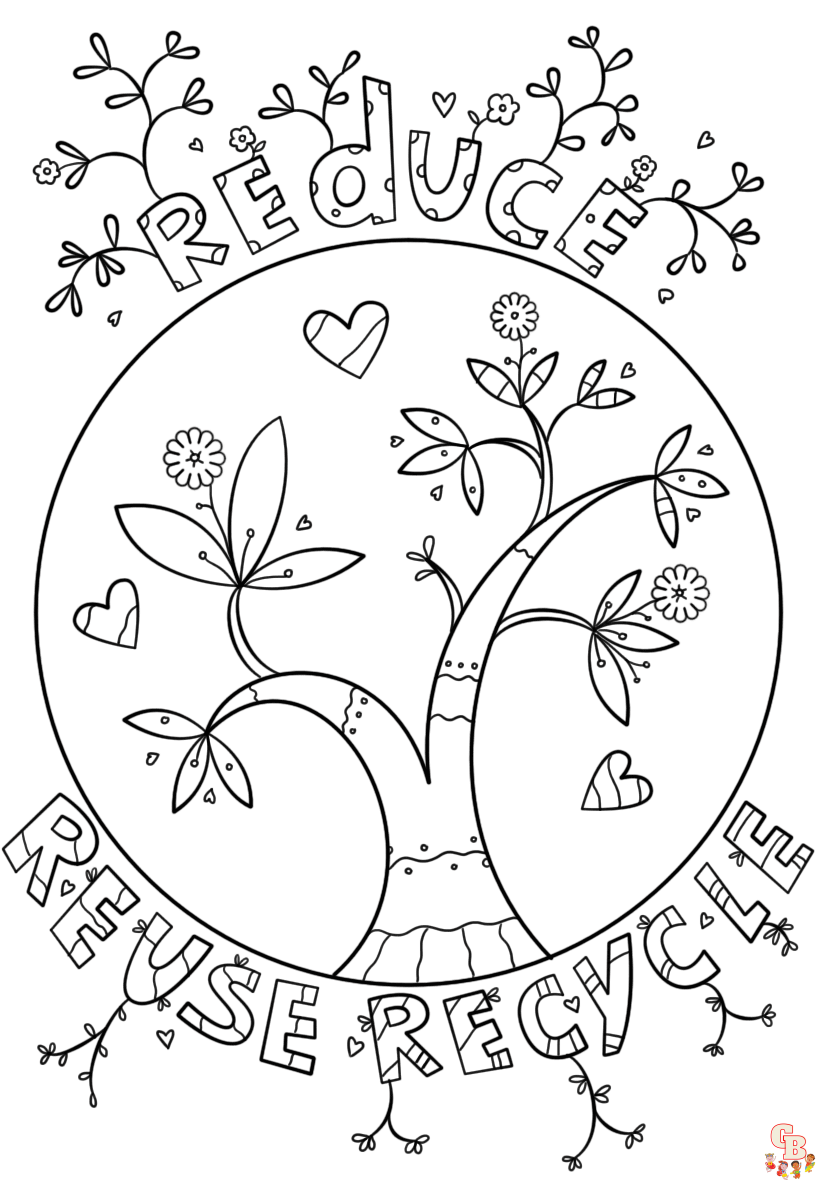 Celebrate world environment day coloring pages