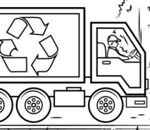 Recycling coloring pages printable for free download