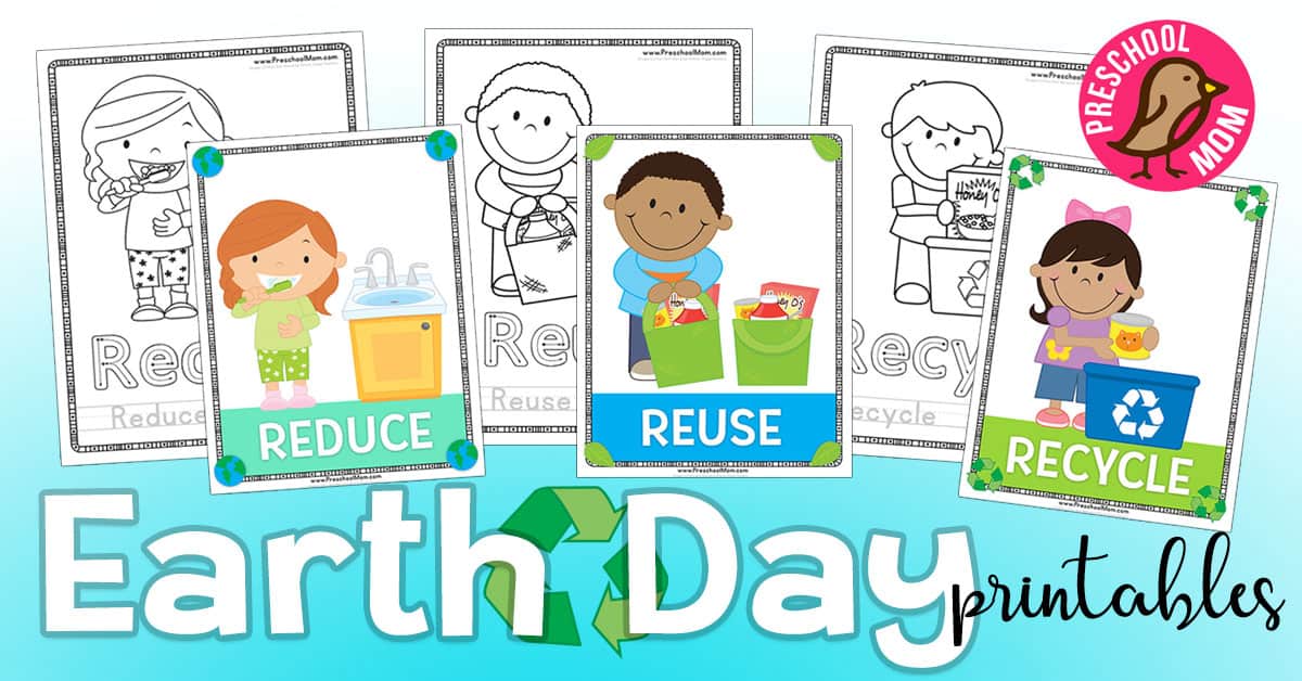 Earth day preschool printables