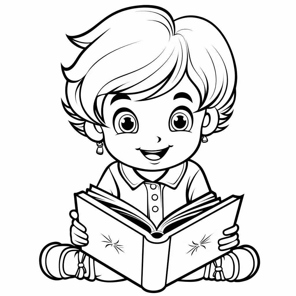 Cartoon coloring pages