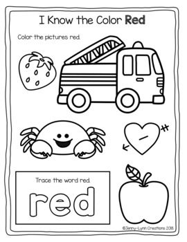 All about colors preschool colors color worksheets for preschool kindergarten colors