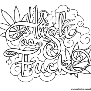 Swear word coloring pages printable for free download