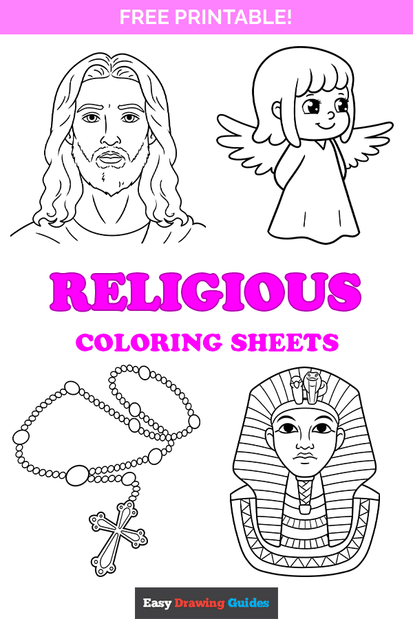 Free printable religious coloring pages for kids