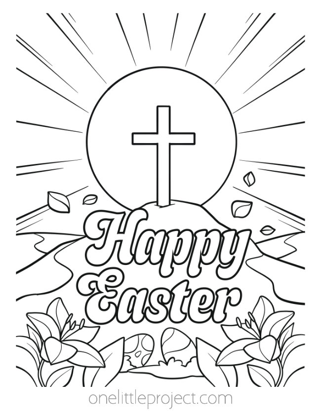 Easter coloring pages free printable easter coloring sheets