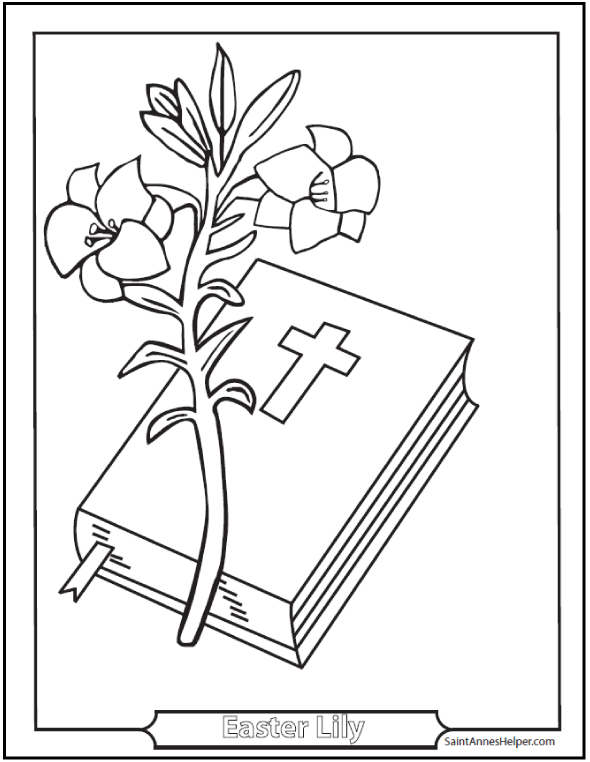 Printable easter coloring pages âïâï catholic easter and resurrection