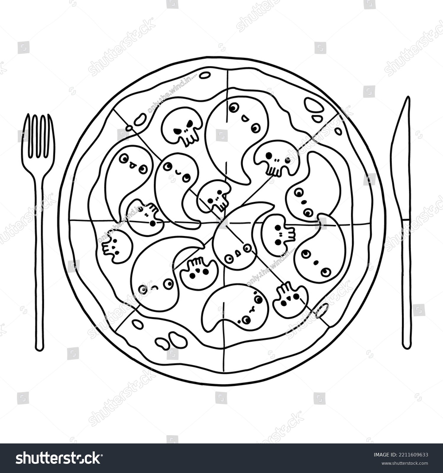 Restaurant kids menu coloring page images stock photos d objects vectors