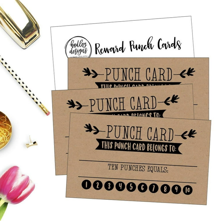 Rewards punch cards for kids students teachers small business classroom chores reading incentive awards for teaching reinforcement education class supplies loyalty encouragement work supply